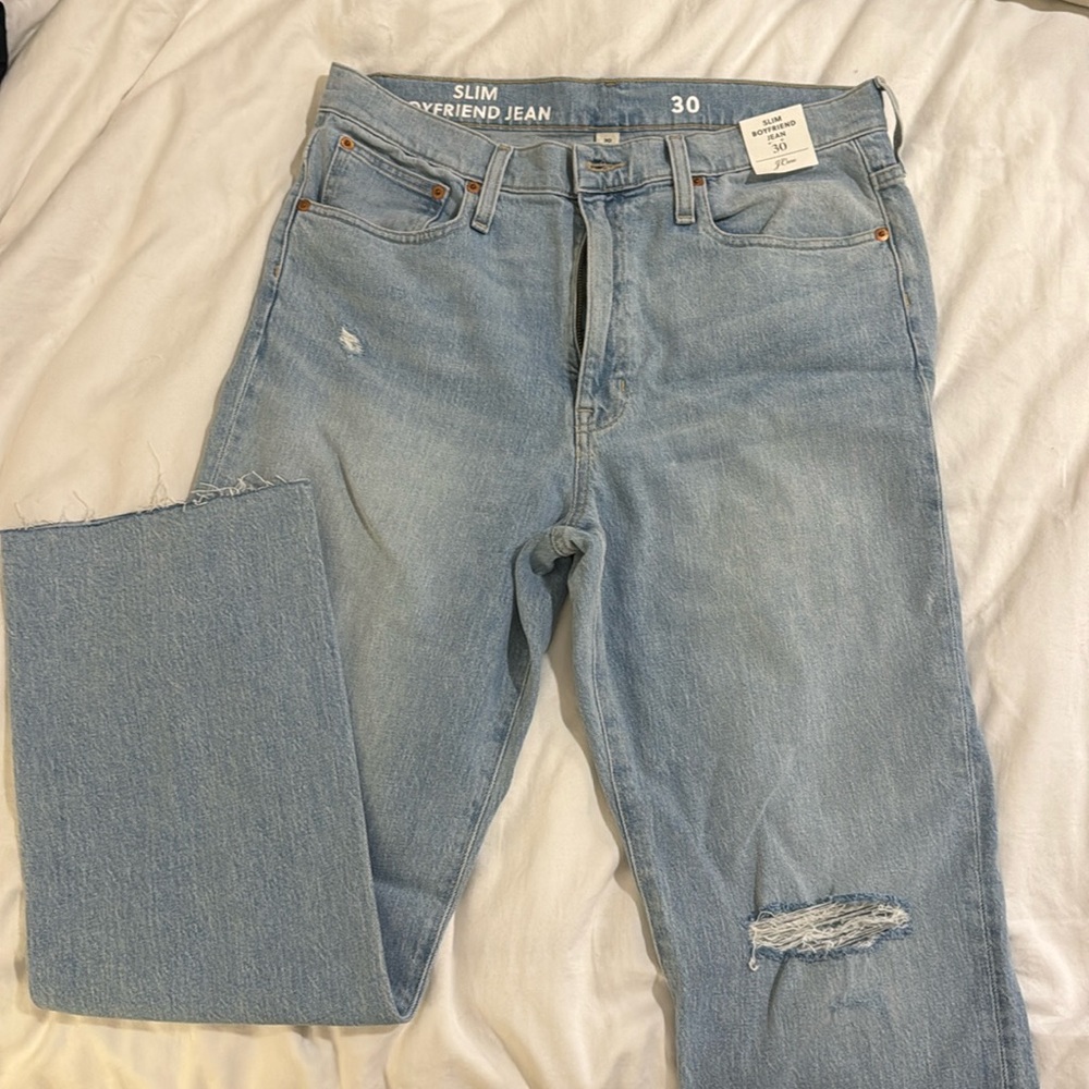NWT Women’s JCrew Slim Boyfriend Jean